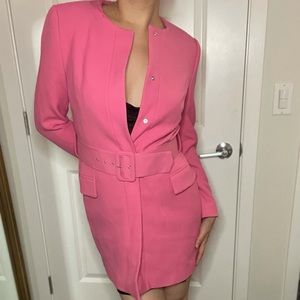 ZARA Pink Blazer/Dress | Elle Woods Legally Blonde Outfit | Fitted | Sz S